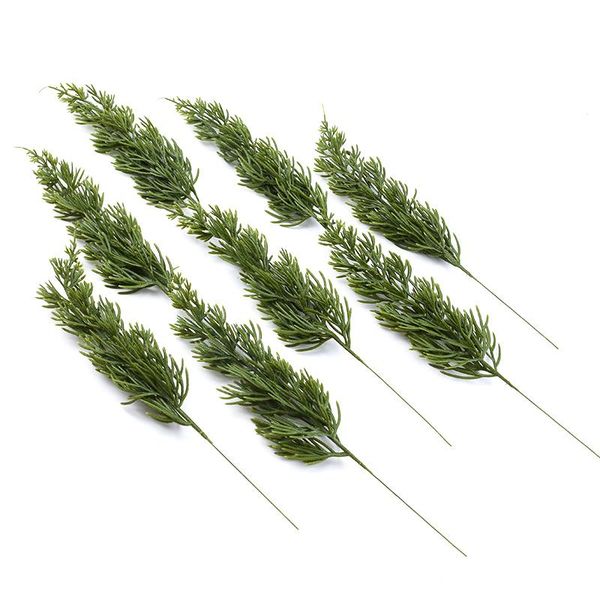 

2pcs пластиковые травы украшения дома аксессуары свадебные декоративные цветы венок рождество викия искусственные растения sqcalr