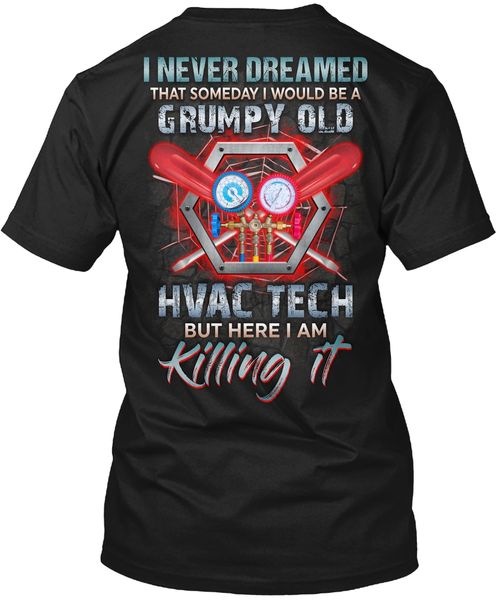 

men t shirt grumpy old hvac tech women tshirt sport hooded sweatshirt hoodie
