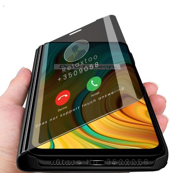 

realmi c 3 case smart mirror stand case for oppo realme c3 realmec3 6.5'' moblie phone covers case on bbyopj