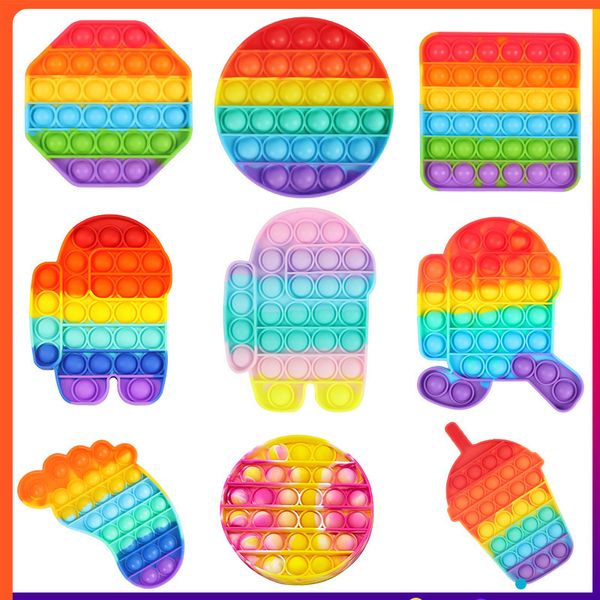 

2022 toyshop fidget toys pops squishy push its stress reliever for hands popins squishy pops reliver stress toy for children adults gifts