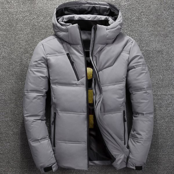 

fashion 2020 winter mens white duck down jacket men thermal thick coat snow red black parka male warm outwear f111404