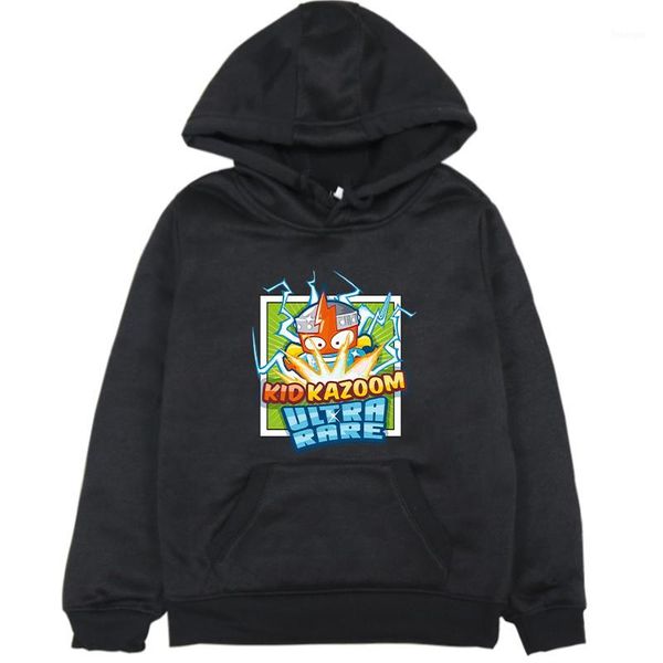 

spring boys girls super zings hoodies fleece warm child superzings sweatshirt sportswear pullover kids harajuku clothes1, Black