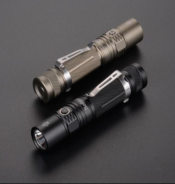 

sofirn new sp32a v2.0 powerful led flashlight 18650 high power 1300lm cree xpl2 torch light 2 groups with ramping indicator lamp bbycrn