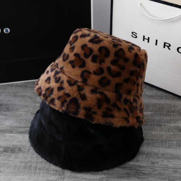 

autumn winter is melting and lovely hat fashionable leopard grain wool warm add thick hat, Blue;gray