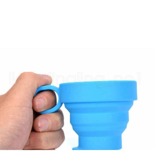 

telescopic collapsible sile travel cups with handle pop up drinking cups folding travel c sqcbrs bbgargden