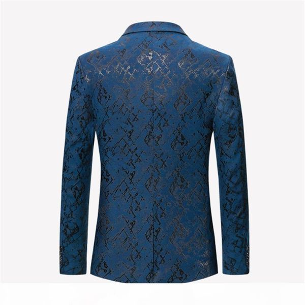 

new brand blazer men fashion suit paisley floral jackets stage suit jacket elegant wedding men's blazer plus size s-6xl d18101103, White;black