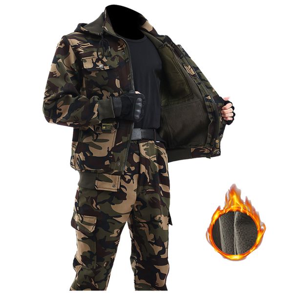 

men's winter work thick cotton wool wear-ristant welder cloth, ets, trousers and labor protection cloth., Gray