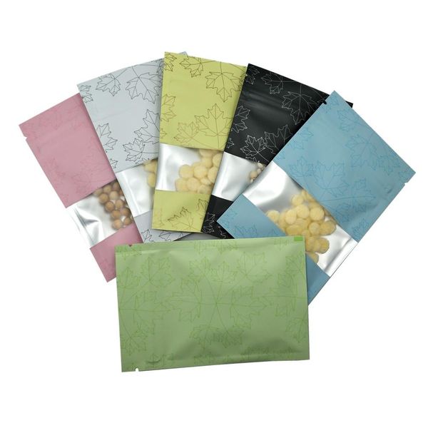 

7x10cm reazealable zip-блокировки сумки из алюминиевой фольги сумка конфеты ювелирные изделия электронное хранение mylar foil packaging pouc