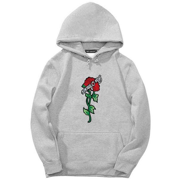 

men's hoodies & sweatshirts 2021 casual student print long-sleeved t-shirt head hooded clothing, Black