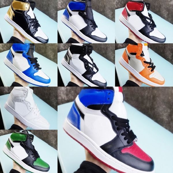 

new 1 1s women mens basketballs shoes game royal bred trainers sports sneakers size 36-47