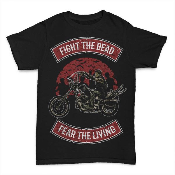 

fashion fight the dead fear the living mens t shirt tees new tee shirt sport hooded sweatshirt hoodie