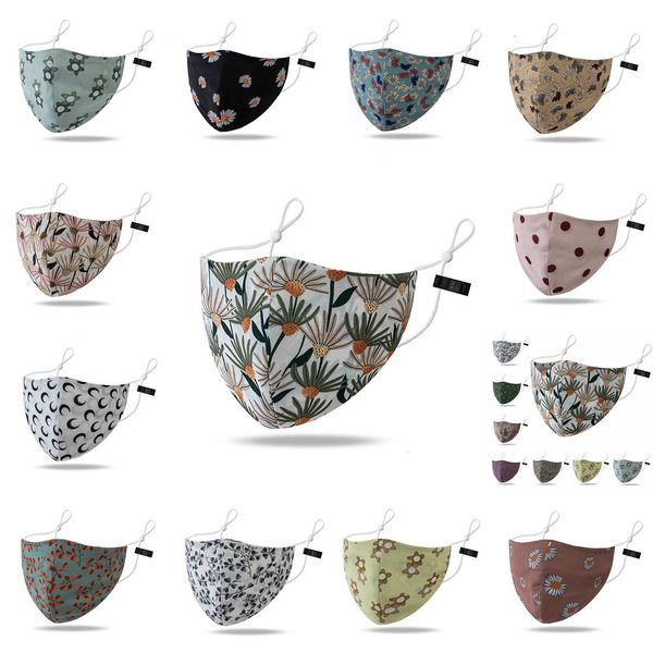 

designer fashion mask adjustable three dimensional cotton washable reusable face masks comfortable breathable facemask 7 ndicg