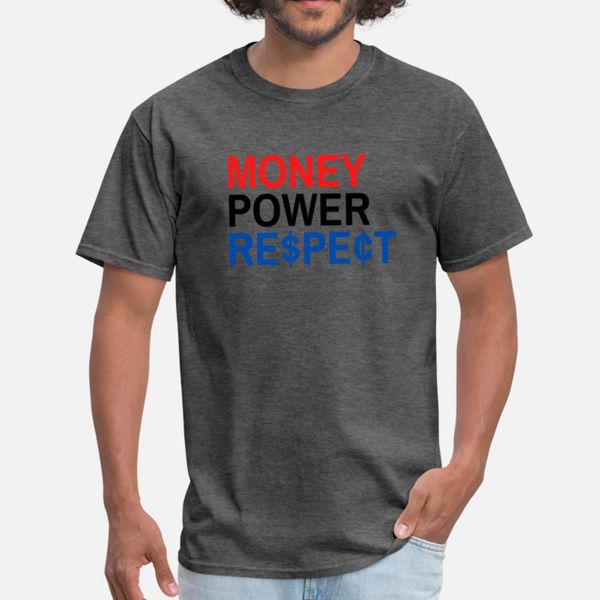 

money power respect (red black & blue with $ & Â¢) designers graphic t shirt breathable plus size tracksuit hoodie sweatshirt