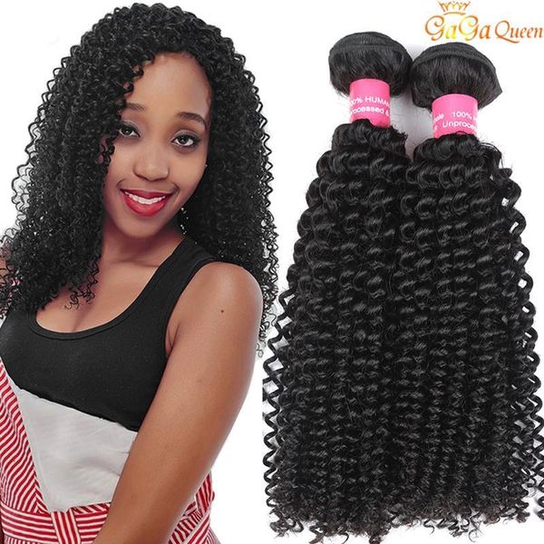 

peruvian deep curly virgin hair bundles brazilian malaysian mongolian virgin hair deep curly human hair extensions natural color, Black