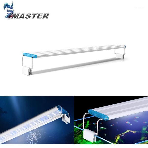 

super slim leds aquarium lighting aquatic plant light 18-75cm extensible waterproof clip on lamp for fish tank1