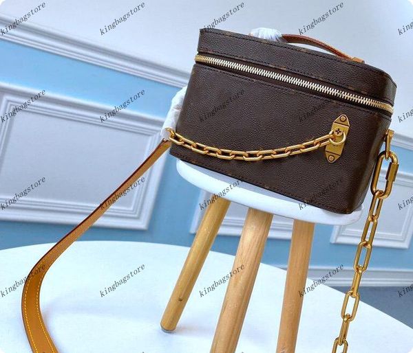 

original style genuine leather m61113 soft trunk women bags handbag twist cosmetic messenger shopping bag shoulder bags totes