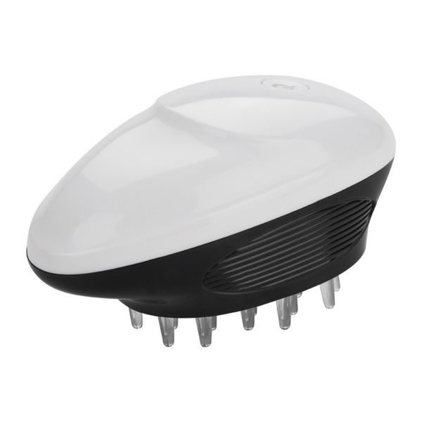 

selling ionic electric personalized hair brush comb negative ion hair brush hair smooth beauty care comb, Silver