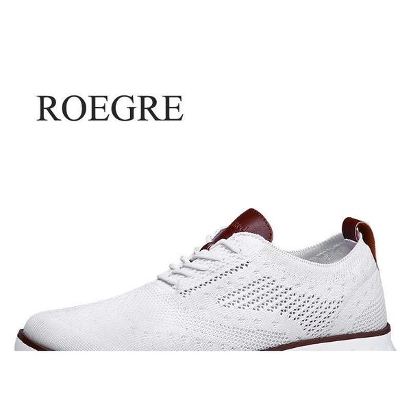 

casual knitted mesh men's shoes solid shallow lace up lightweight soft men sneakers shoes breathable man footwear flats 39-48 y200104, Black