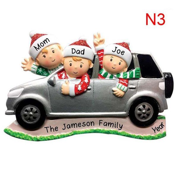 

christmas decorations 2021 family ornament diy name blessing tree hanging pendant1