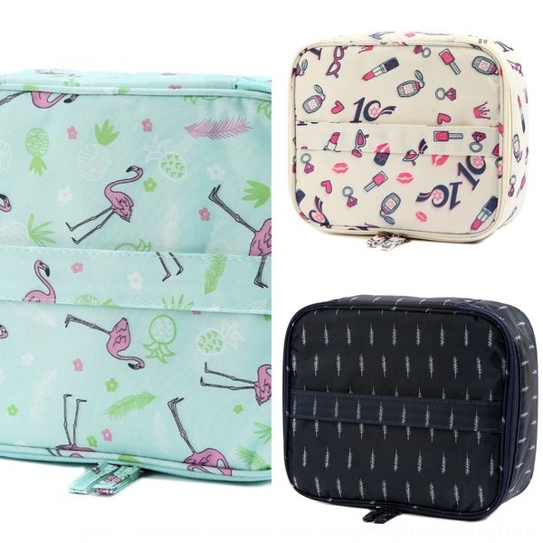 

nvg79 large capacity cosmetic toiletries travel portable women's storage portable cosmetic bag storage bag ofab2