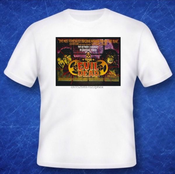 

evil dead tshirt horror 70s80s tv vhs banned film cult classic slasher movie memorabilia men t shirt sport hooded sweatshirt hoodie