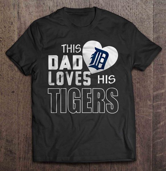 

men this dad loves his tigers hoodie designers t shirts sweatshirt