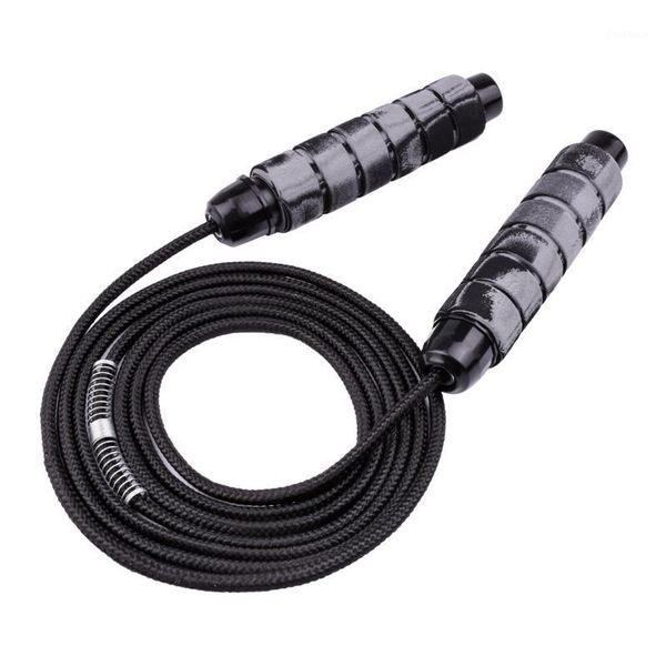 

jump ropes skipping rope ball bearings rapid speed muscle grip wire body building exercise boxing training home fitness gym1