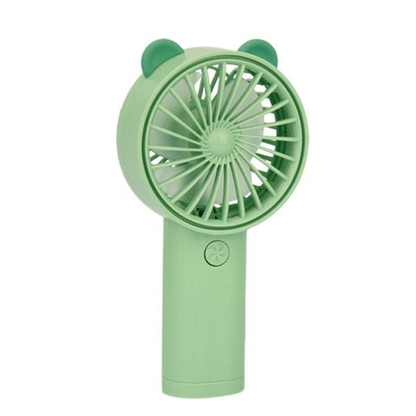 

usb charging cartoon fan mini children handheld fan blowing bubble