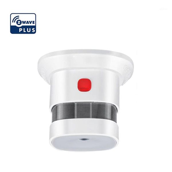 

smart home control haozee zwave smoke detector system 868mhz high sensitivity z wave safety sensor1