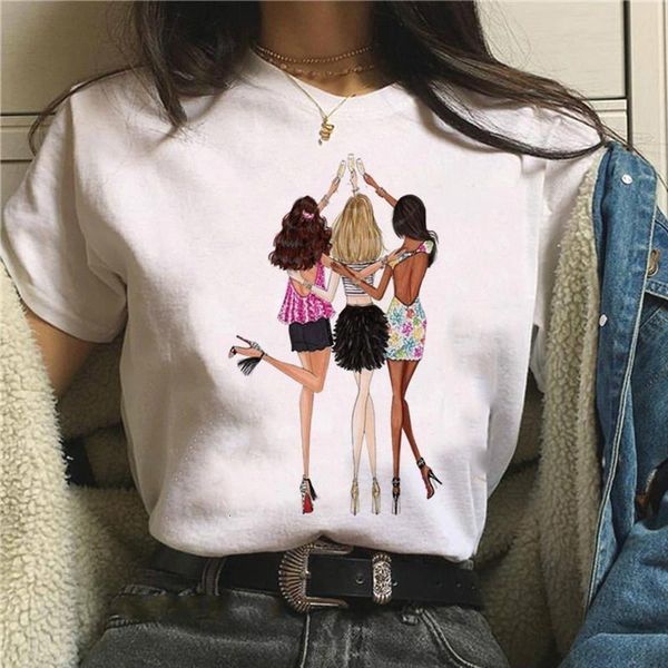 

selling casual vintage friends print women and blouses summer female cotton blouse streetwear shirt, White