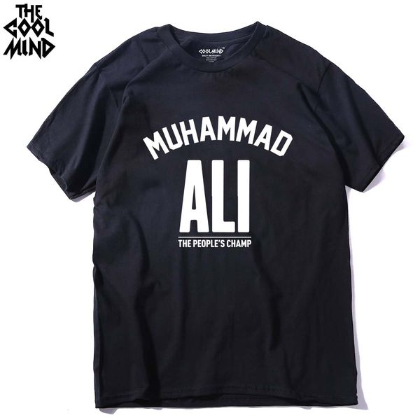 

mu0113a muhammad ali майка повседневная одежда мужчин greatest фитнес короткий рукав печатных топ майка спортивная с капюшоном толстовка hoo