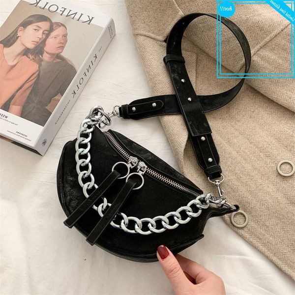 

silver chain effects color small pu leather crossbody tasks for women 2021 new winter fashion shoulder simple tas ladies wallets