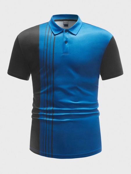 

men color block polo shirt b6vy#, White;black