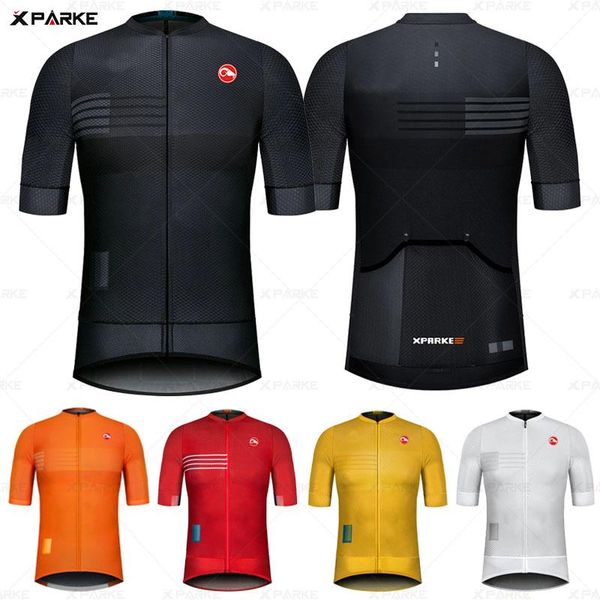 

new 2020 triathlon pro cycling jersey bib shorts sets bike uniform suits cycling clothing ropa ciclismo mtb bike clothes, Black;blue