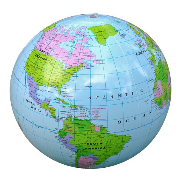 

inflatable world globe educational toys for children early learning materials preschool teaching intelligence 40 cm