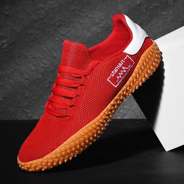 

new mesh mens running shoes man sport sneakers breathable male outdoor flat walking driving footwear summer shoes size 39-47 #nj0m