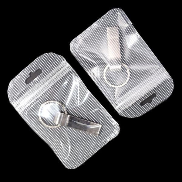 

gift wrap 100pcs/lot clear plastic package bag with hang hole self sealable electronic accessories storage 5 sizes