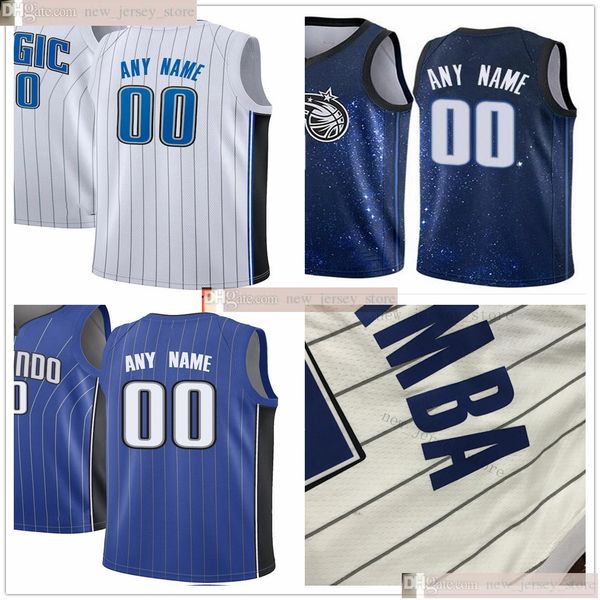 

custom printed aaron 00 gordon nikola 9 vucevic markelle 20 fultz evan 10 fournier mo 5 bamba jonathan 1 isaac 2 al-farouq aminu jerseys, Black;red