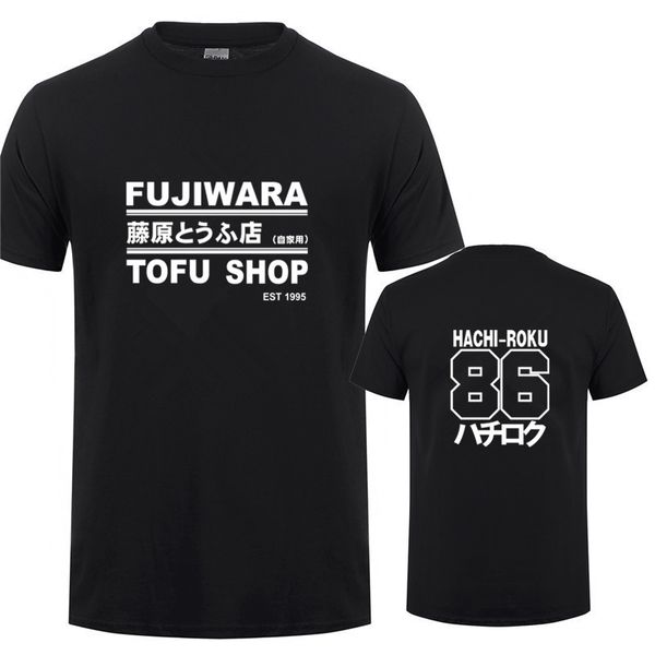 

спорт аниме initial d t shirt мужчины летняя мода с коротким рукавом хлопок фудживара такуми футболки мужские fujiwara тофу магазин футболка