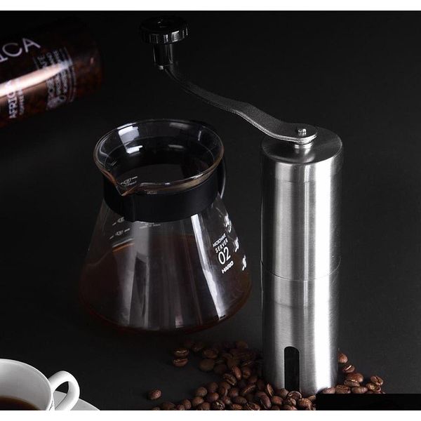 

portable coffee grinder stainless steel mini manual handmade coffee bean mill kitchen tool crocu jllxhq bdesybag