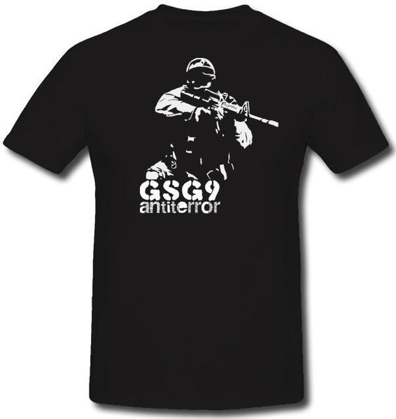

sport 2019 men cool tee shirt gsg 9 antiterror grenzschutz bundespolizei spezialeinheit - t shirt summer t-shirt