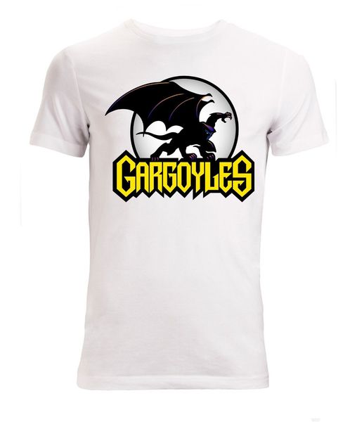 

new summer fashion gargoyles classic cartoon logo artwork woman's available t shirt white tee shirt sport hooded sweatshirt hoodie