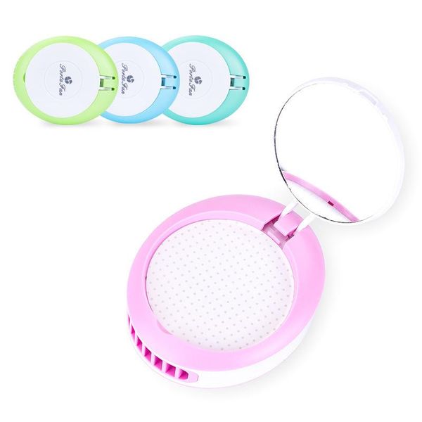 

1pcs mini usb eyelash fan air conditioning blower glue grafted eyelashes with self mirror dedicated glue dryer beauty tool