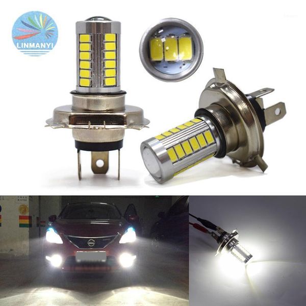 

car headlights 2 x h7 h11 h4 33smd led 5630 5730 headlight high power fog light lamp 12v beam for light1