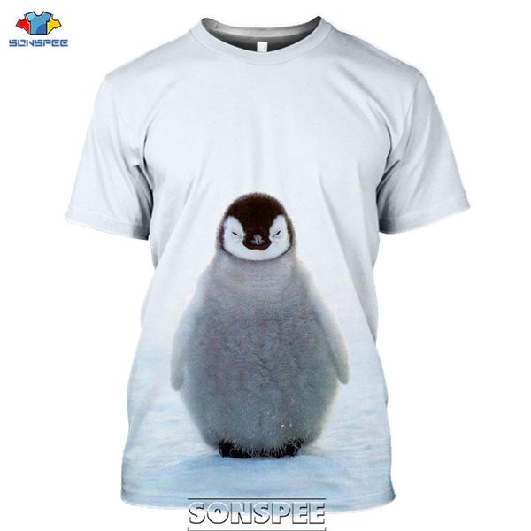 

animal birds penguin print 3d print shirts anime anime anime men clothing