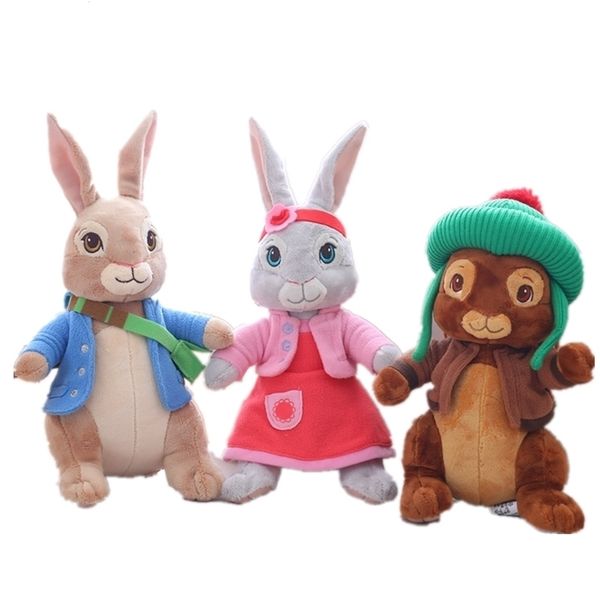

30cm new petering lily ben rabbit plush stuffed toy gift for children birthday gift wholesale y200703