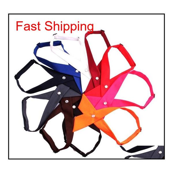 

9 colors high-quality fashion cross tie bowknot personality school bow tie cross buckle qylpaj dh_seller2010, Blue;purple