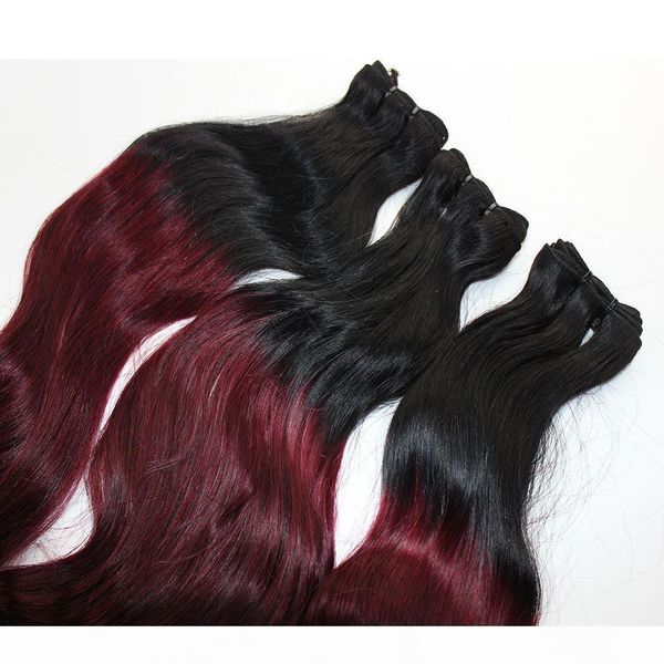 

funmi hair egg curly double drawn hair bundles ombre color brazilian indian virgin human hair weaves 10-26 inch, Black