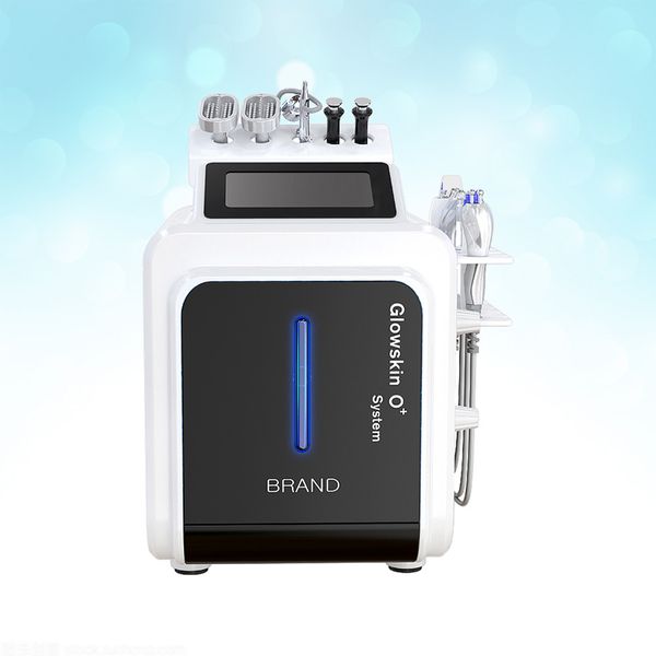 

10 in 1 hydrafacial hydra facial skin care jet peel dermabrasion machine beauty equipment, Black;white