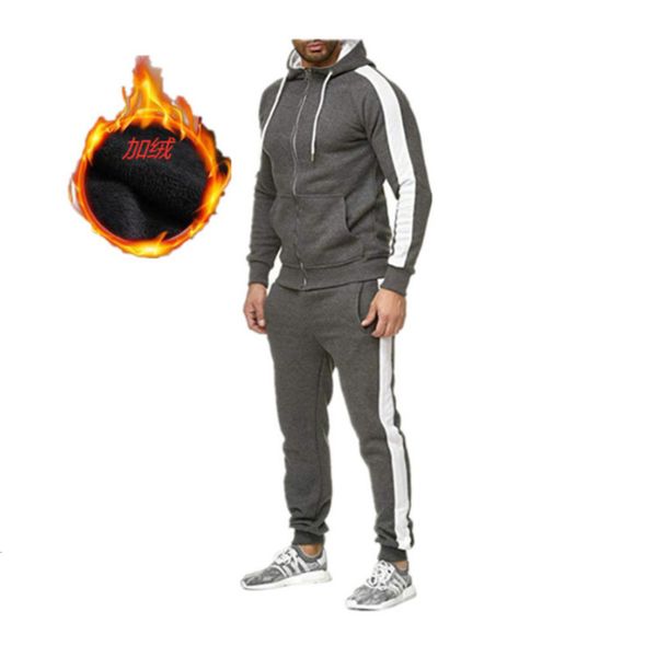 

brothers sports fashion suit brand muscle men's sweater, Gray